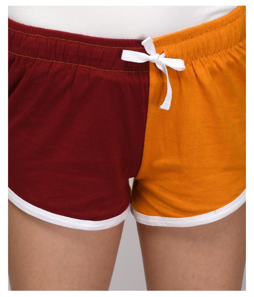 cotton hot pants ladies