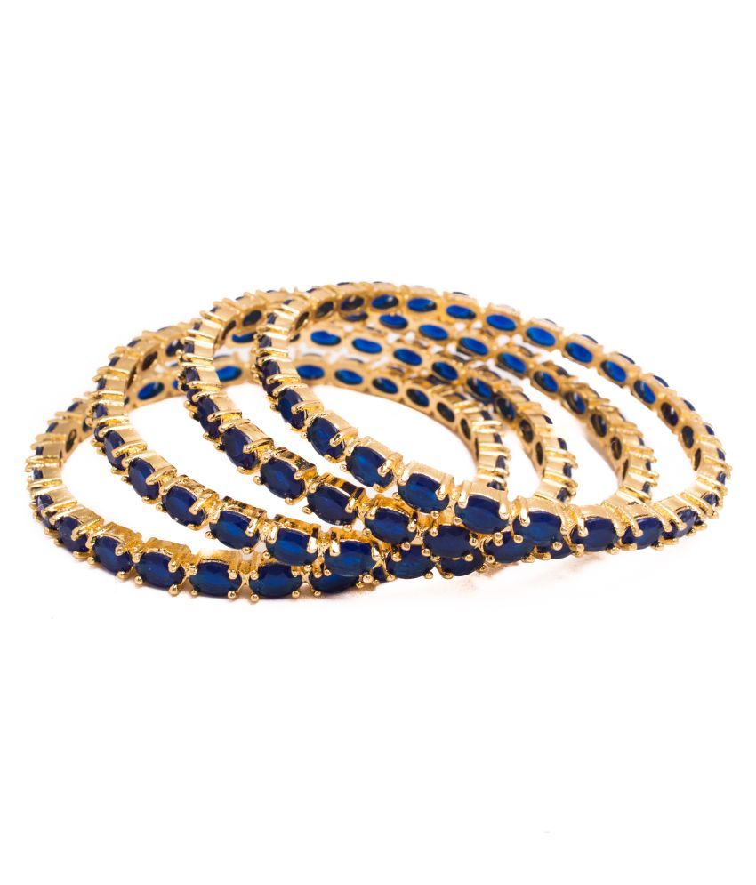 Manikya Traditional Bengali Bangles Copper with 24ct Gold Plated (No