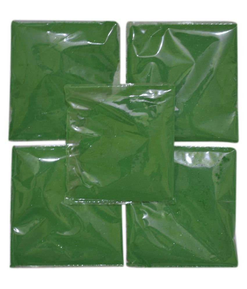     			Vardhman Green Powder Rangoli - Pack of 5