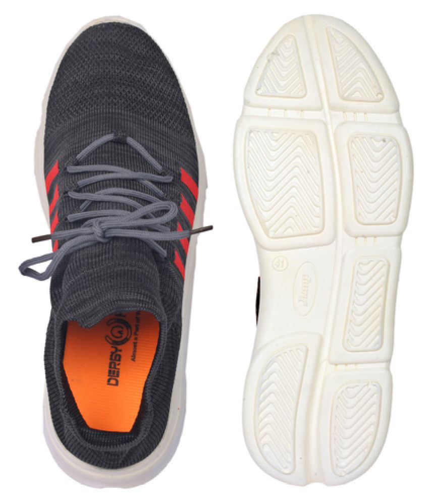 DERBY KICKS sport Gray Running Shoes - Buy DERBY KICKS sport Gray ...