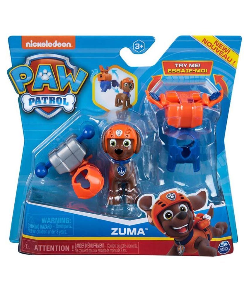 paw patrol dino pups zuma action vehicle