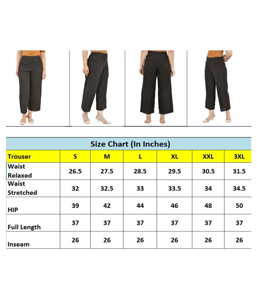 Buy GOODWILL Cotton Casual Pants Online at Best Prices in India - Snapdeal