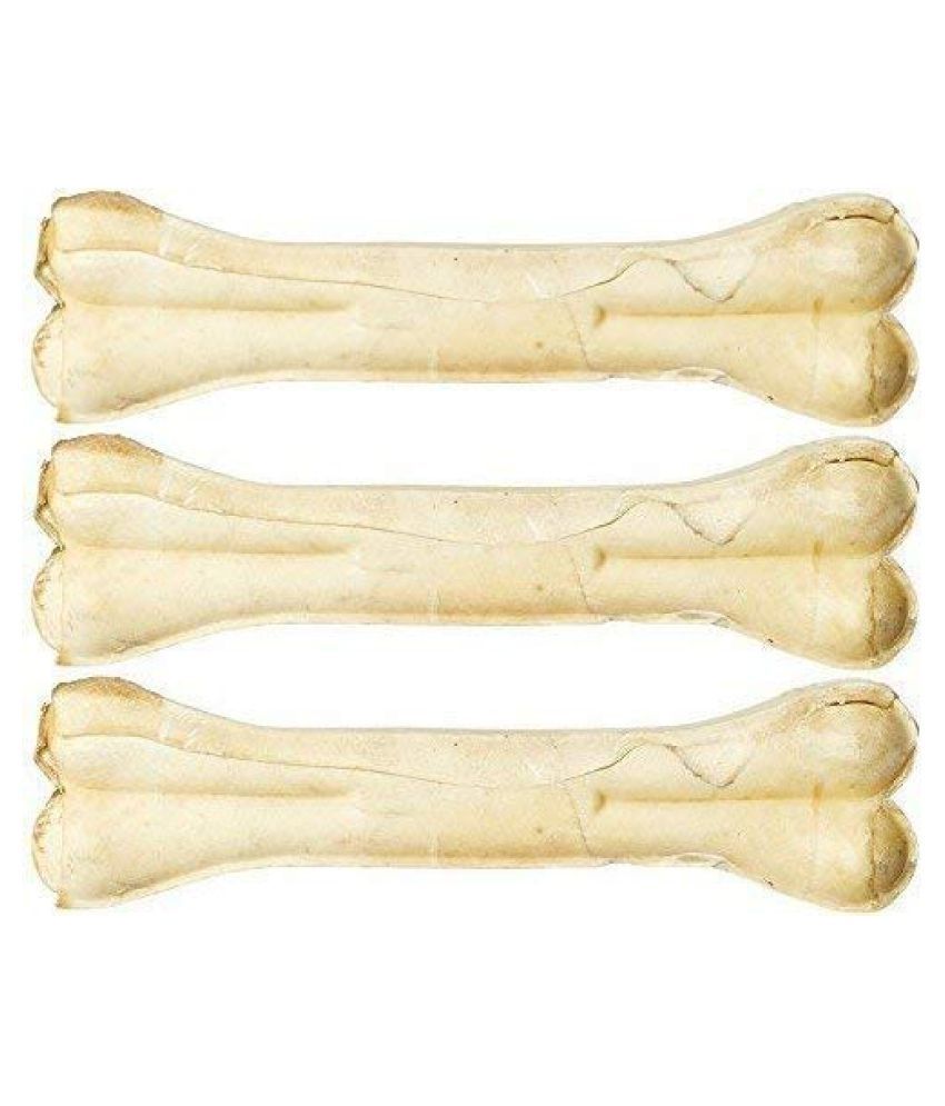 JSK Pressed Dog Bone 8 inches (Large) - Pack of 3 Bones: Buy JSK