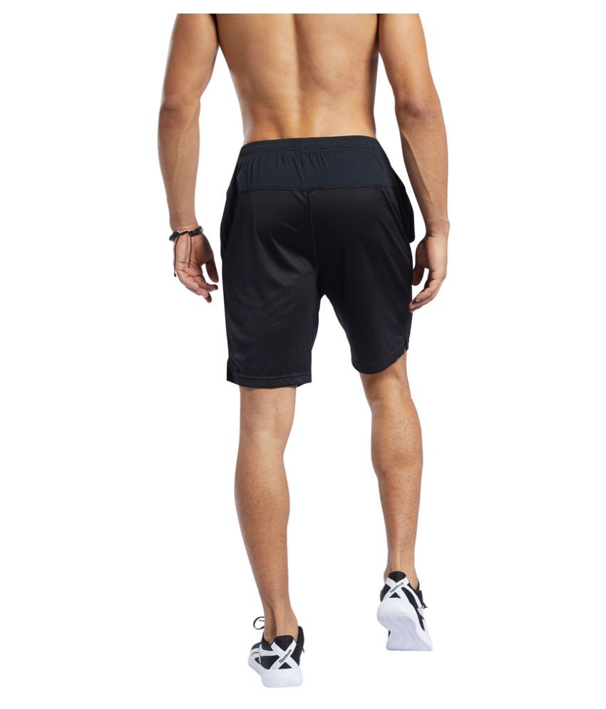 reebok 100 polyester shorts