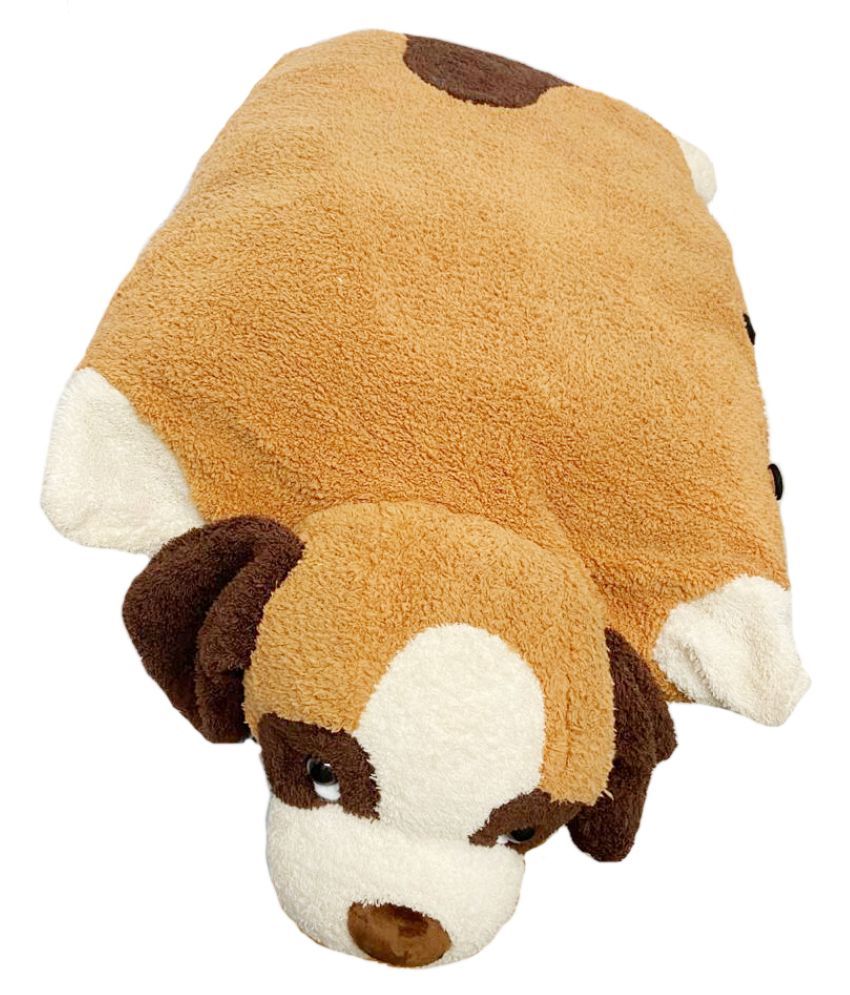 stuffed dog pillow