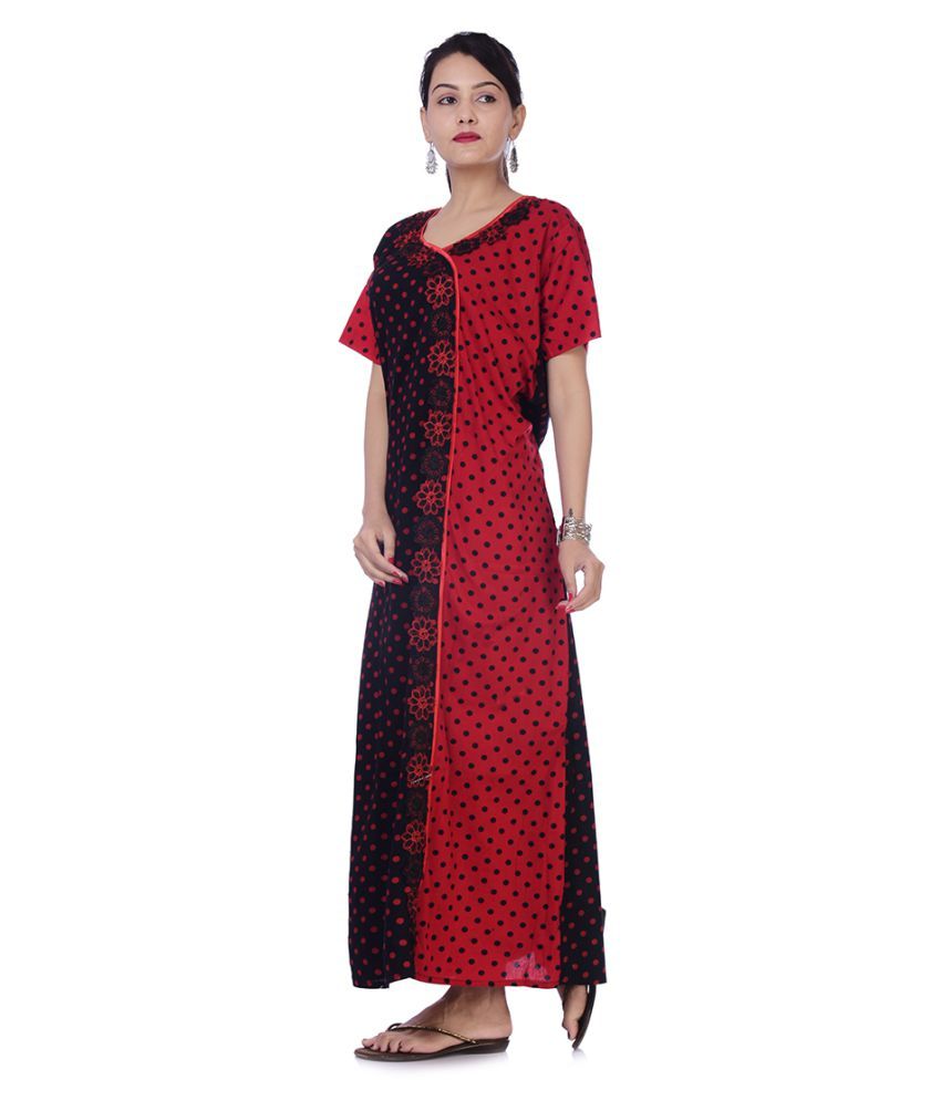 indian cotton night gowns