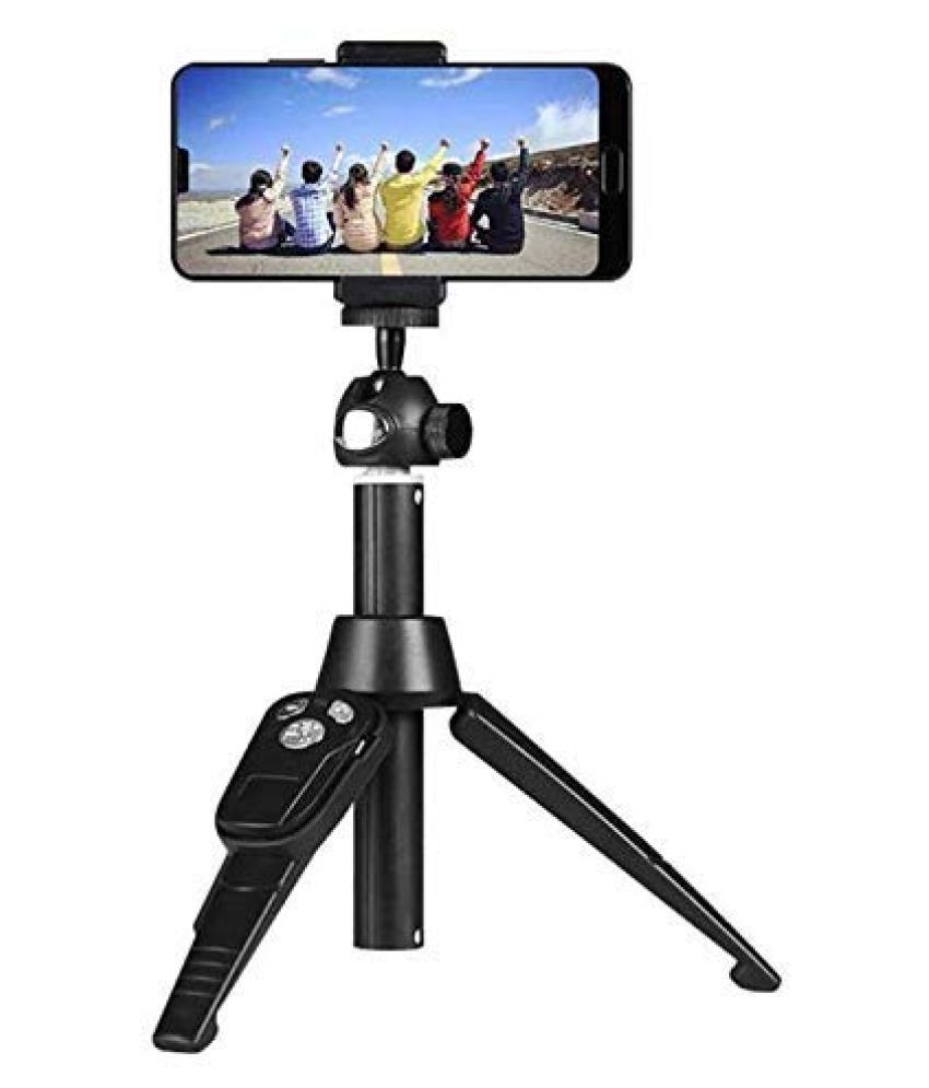 H8 Mini Tripod Stand with 2 in 1 Selfie Stick and Mini Camera Tripod ...