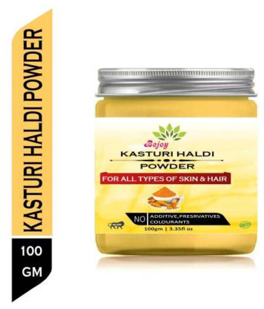     			BEJOY Kasturi Haldi Powder Complete Skin Care Face Face Pack Masks 100 gm