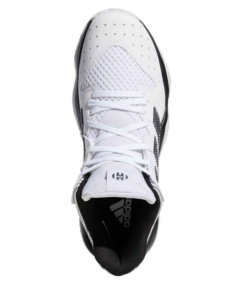 adidas white mens basketball shoes