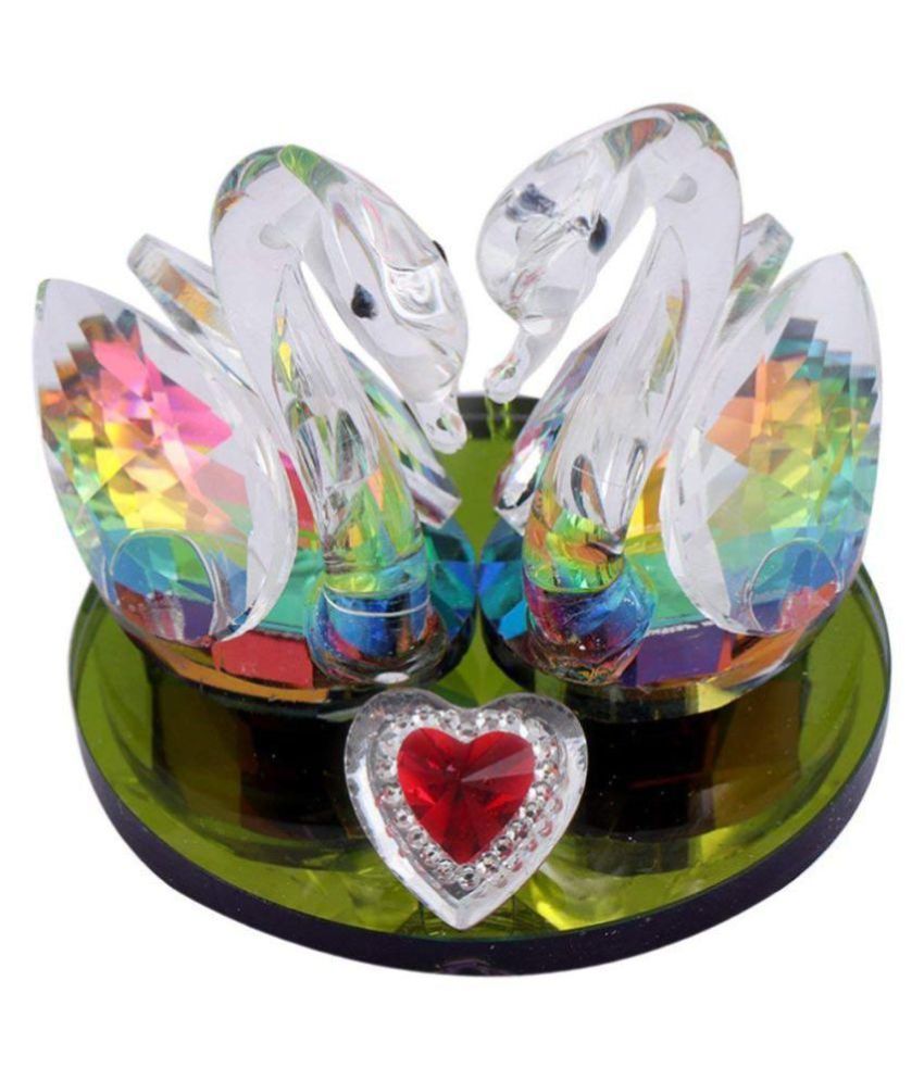     			FENGSHUI Crystal Small Mandarin Ducks