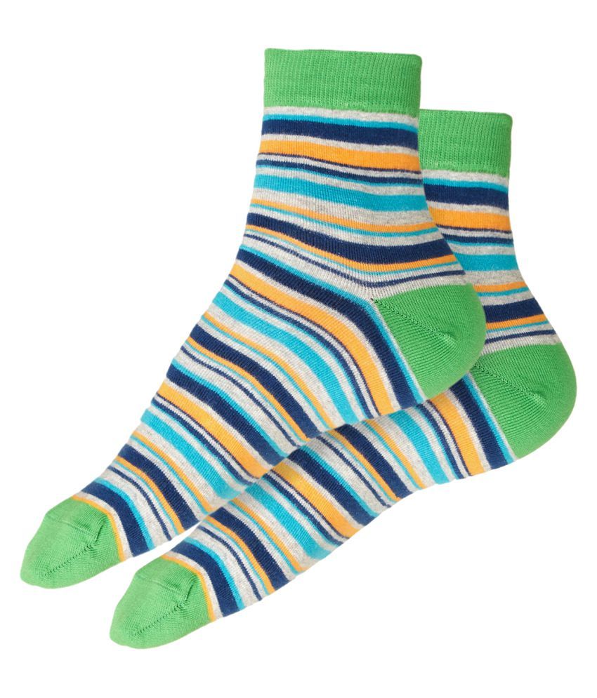 2Bme Green Casual Ankle Length Socks Pack of 2 Buy Online at Low Price
