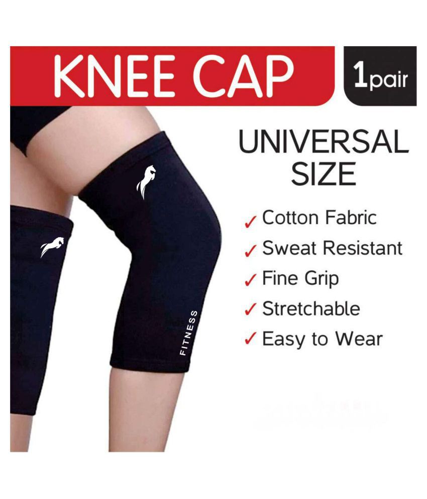     			Just rider Compression Knee Cap Brace Sleeve Support Cotton