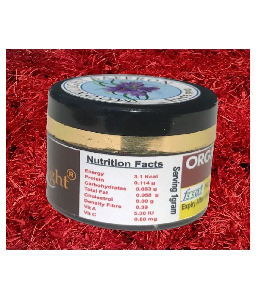 MOONLIGHT SAFFRON MOONLIGHT SAFFRON natural extract flavour 1 gm Pack