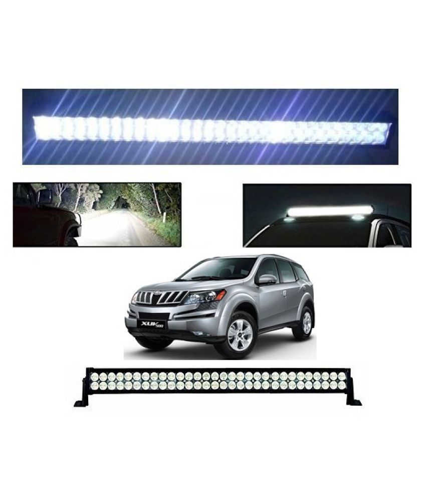 After Cars Mahindra Xuv 500 32 Inch 80 LED Roof Bar Light Fog Light