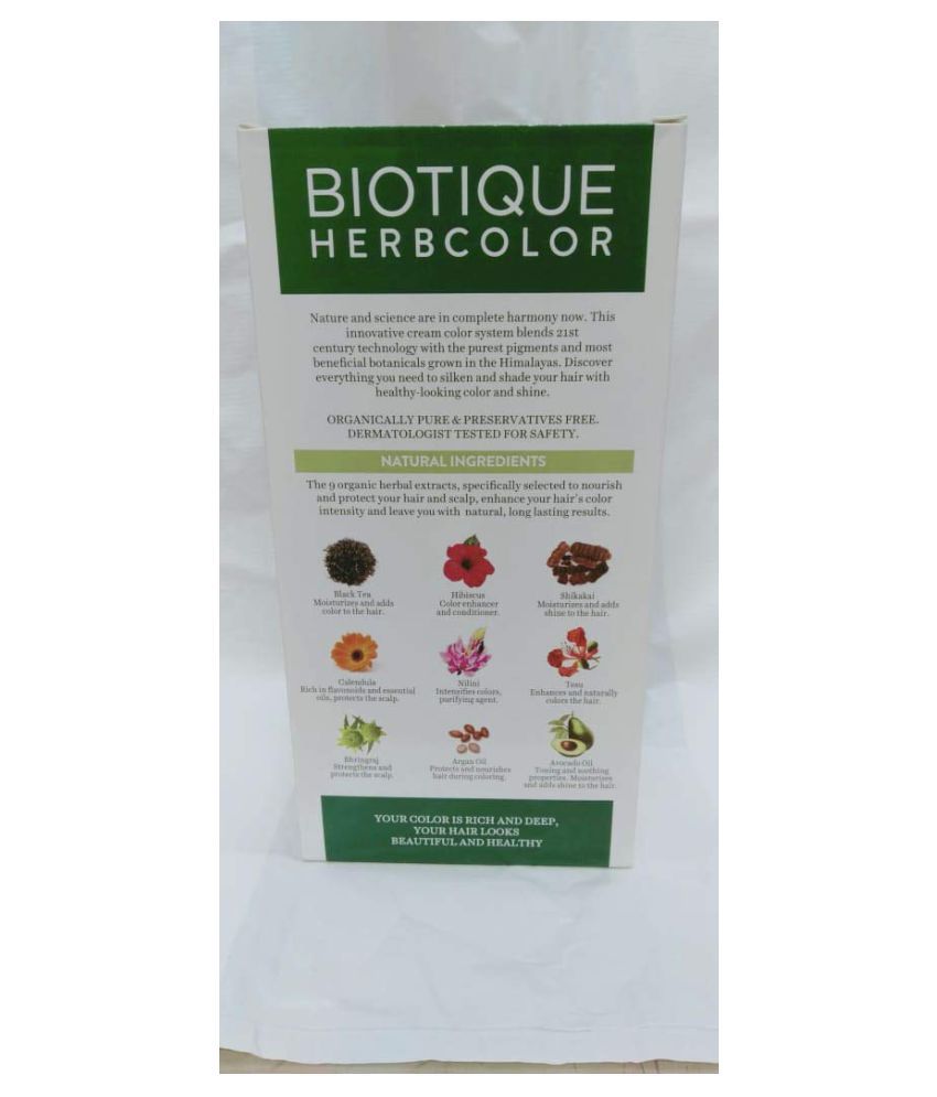 Biotique Herbal Extracts Demi Permanent Hair Color Brown No Ammonia Hair  Color 50 g Pack of 4: Buy Biotique Herbal Extracts Demi Permanent Hair  Color Brown No Ammonia Hair Color 50 g