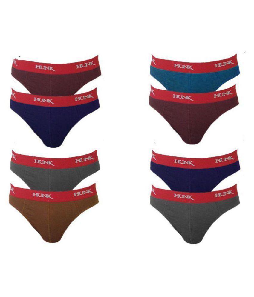     			Rupa Multi Brief Pack of 8