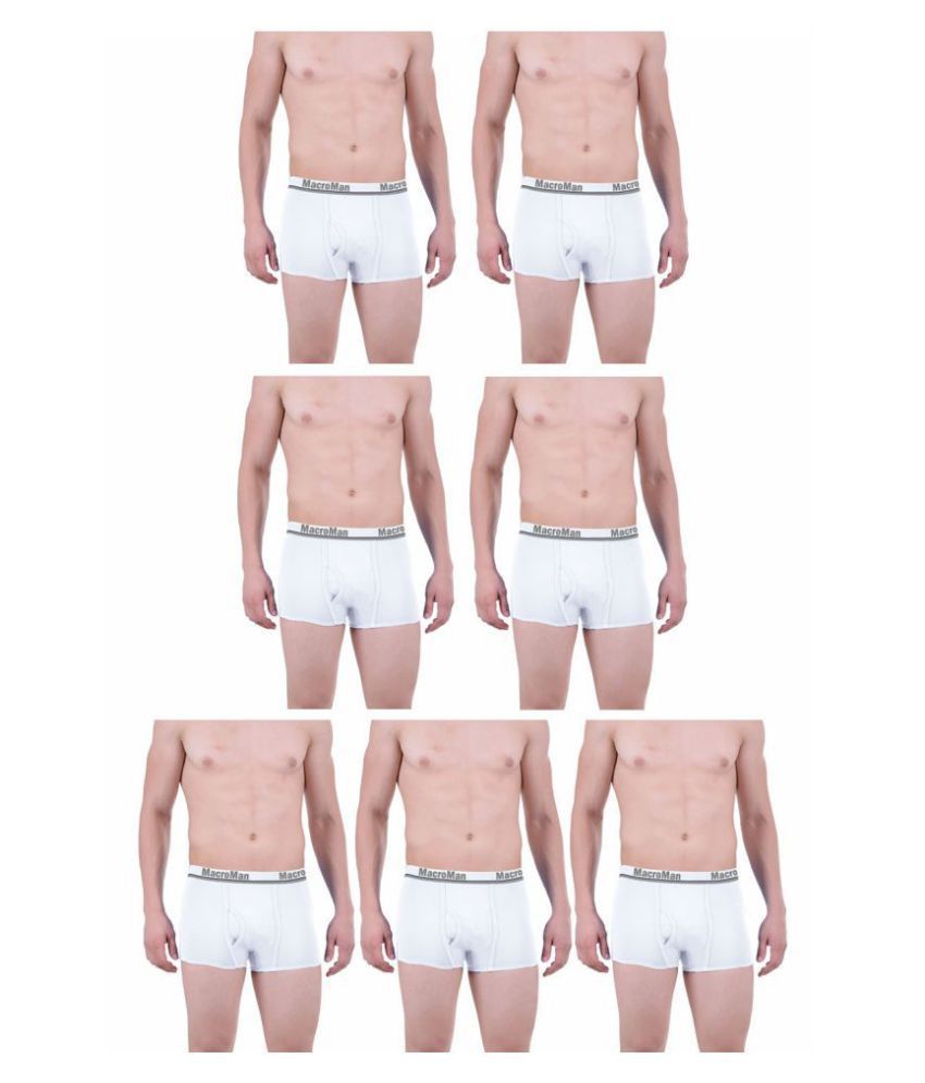     			Rupa White Trunk Pack of 7