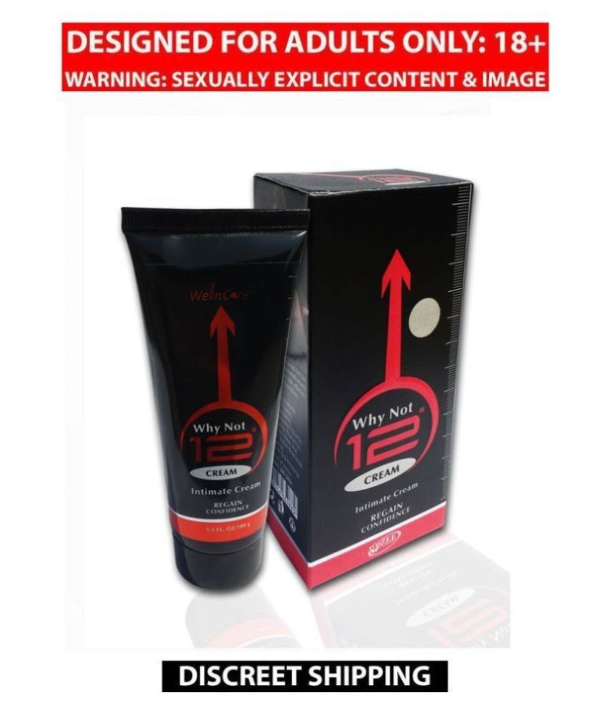 Why Not 12 Cream 100gm Pack (Penis Enlargement Cream) Buy Why Not 12