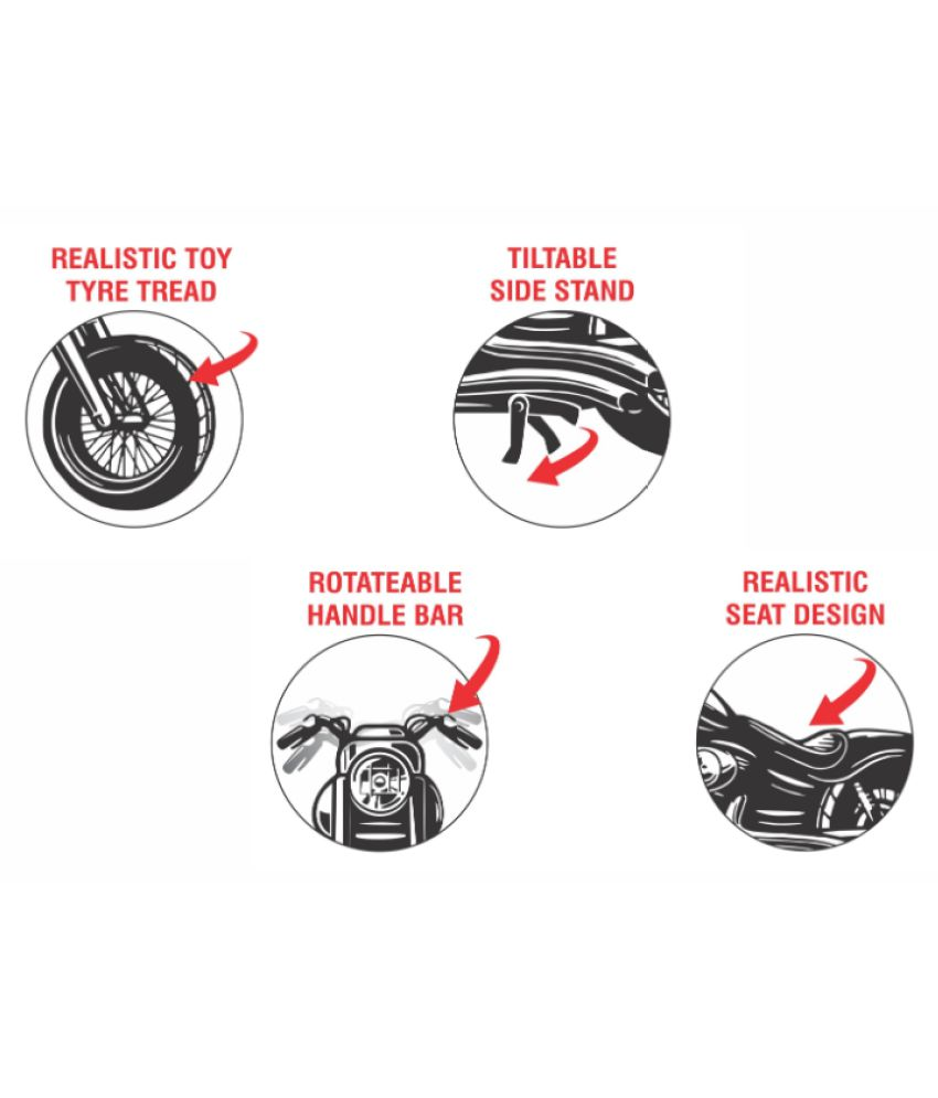 centy rugged pull back bike