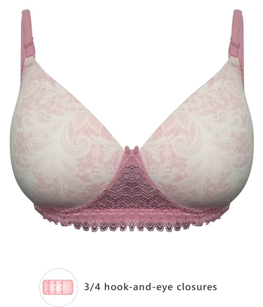     			Clovia Polyamide T-Shirt Bra - Pink