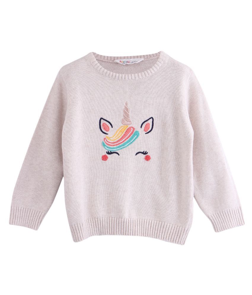 Unicorn Sweater Beige 3-4Y - Buy Unicorn Sweater Beige 3-4Y Online at