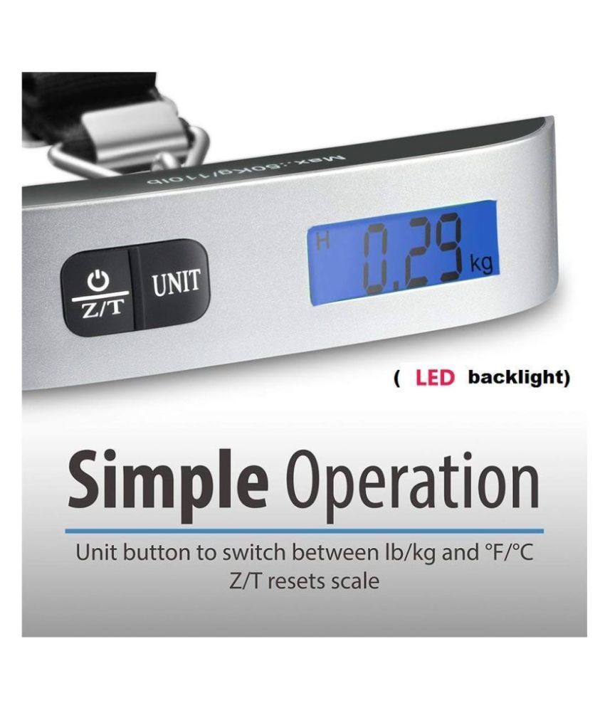 BHALCHANDRA STORES Digital Luggage Weighing Scales Weighing Capacity