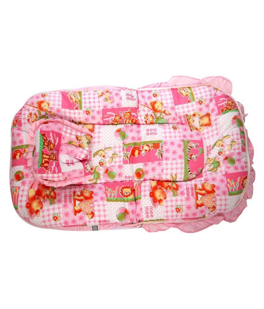 Mee Mee Pink Cotton Baby Blanket ( 28 cm × 13 cm- 1 pcs): Buy Mee Mee ...