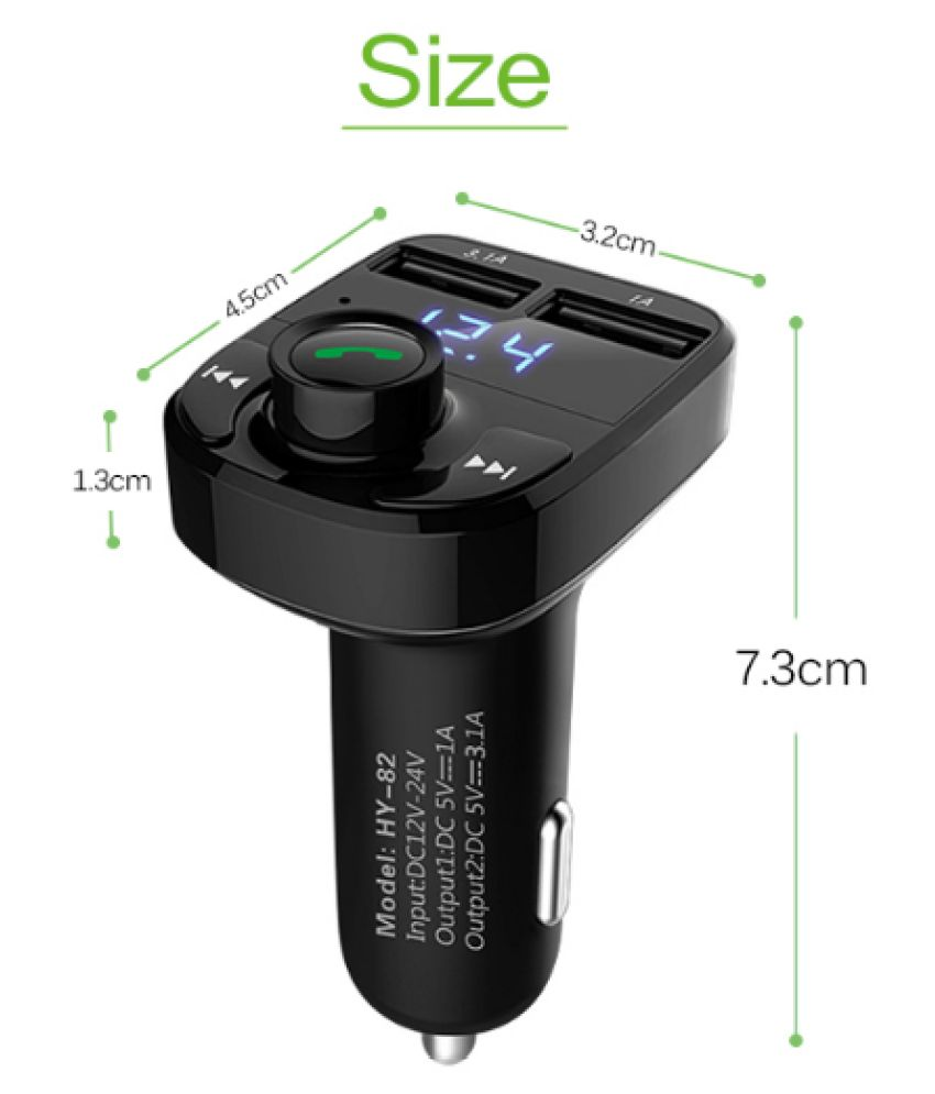 Aeoss Car Mobile Charger Car FM Transmitter Black Buy Aeoss Car Mobile