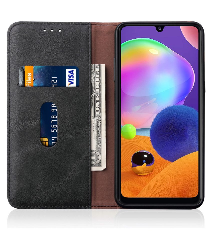 samsung a31 flip cover flipkart