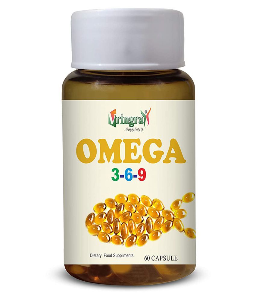 Ultra Pure Omega 369 Capsules Best Health Supplement For Men