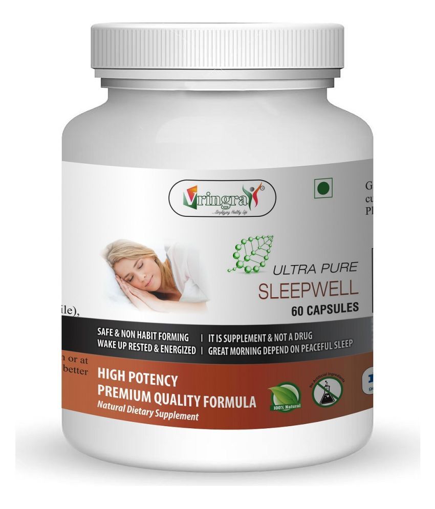 Ultra Pure Sleepwell Capsules Best Formula For Peaceful Sleep Pure