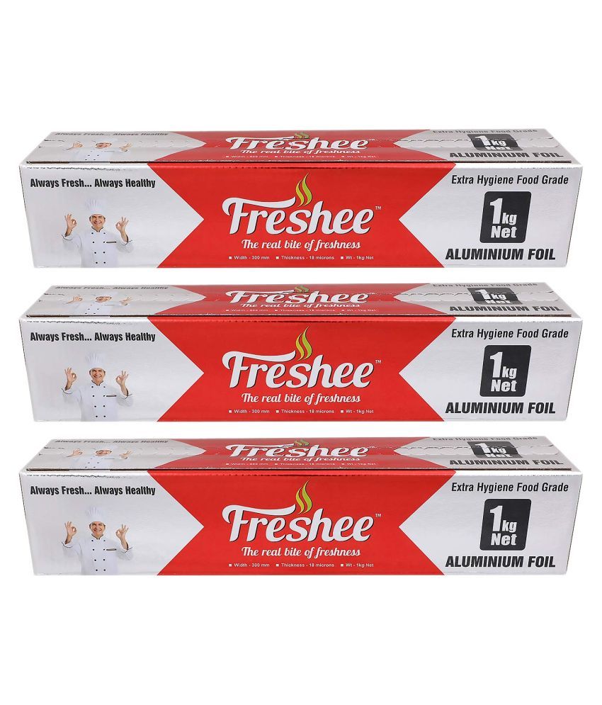     			Freshee 1kg Aluminium Foil Roll Pack of 3