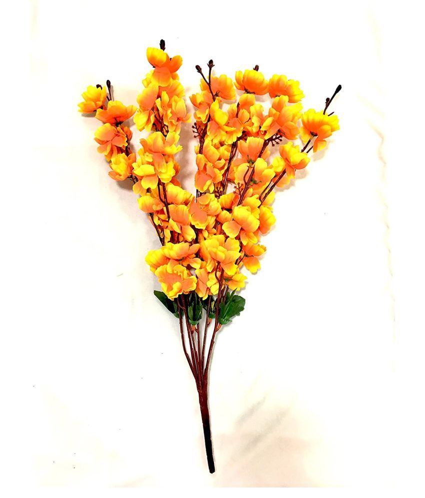 Generic Wild Flower Orange Artificial Flowers Pack of 1 Buy Generic