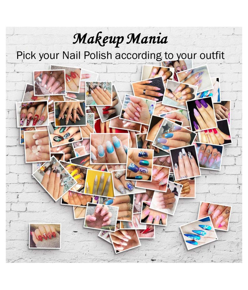 Buy Makeup Mania Nail Polish Set of 24 Pcs, Nail Paint of 6ml each x 24  Pcs, MultiColor Set 89-94 (Combo of 24 Pcs) Online at Best Price in India -  Snapdeal