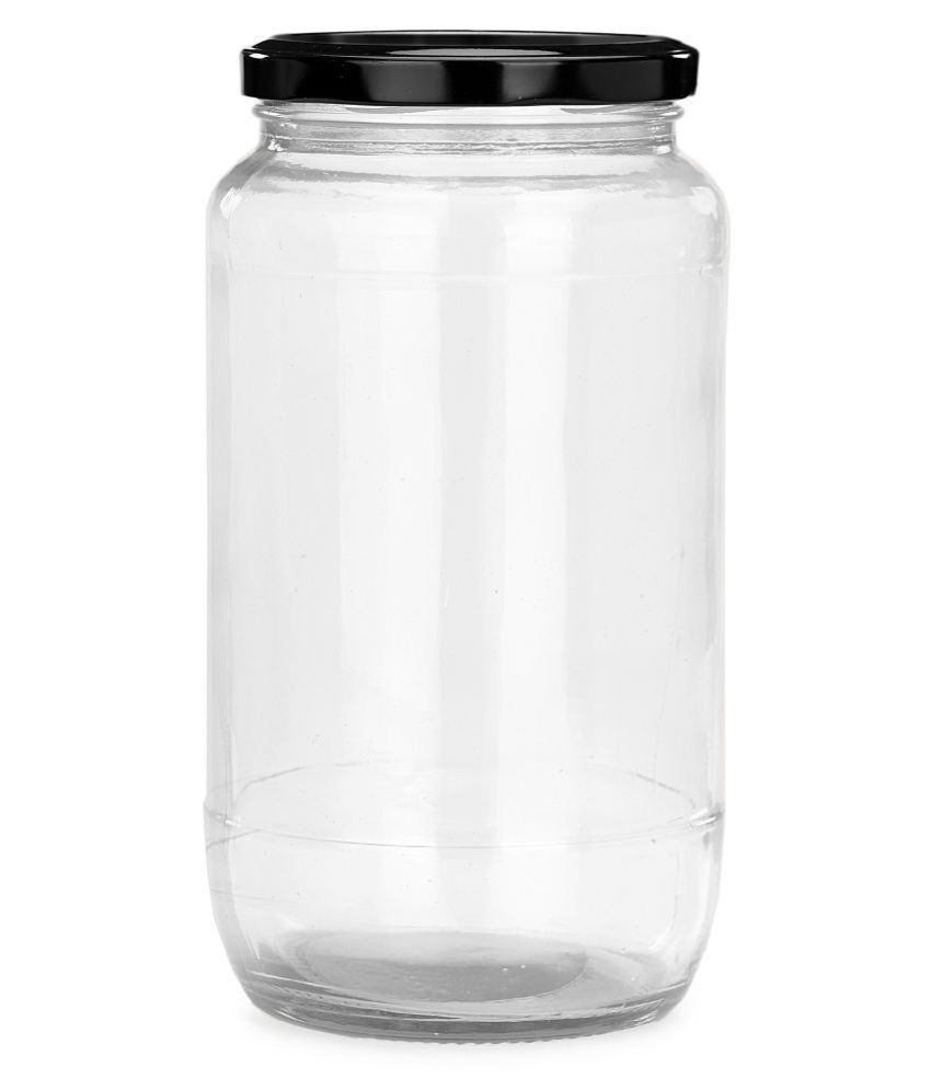     			Somil Glass Container, Transparent, Pack Of 1, 1000 ml