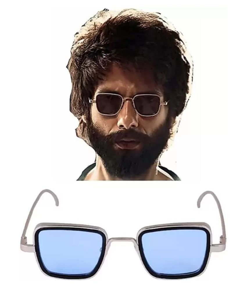 kabir singh blue check shirt