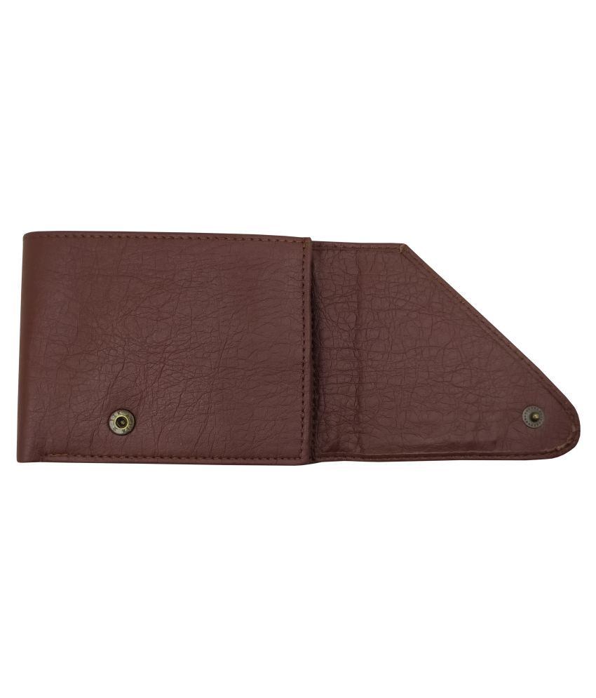 LYREM PU Brown Fashion Regular Wallet Buy Online at Low