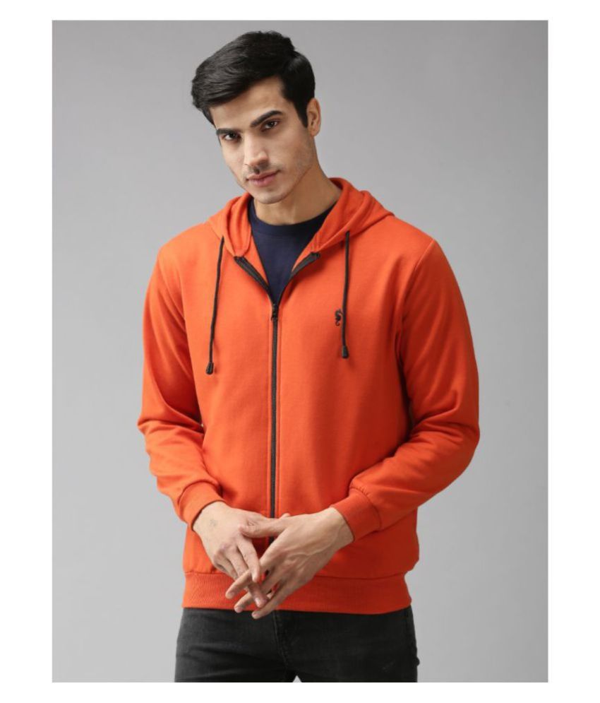 EPPE Orange Polyester Fleece Sweatshirt Single Pack