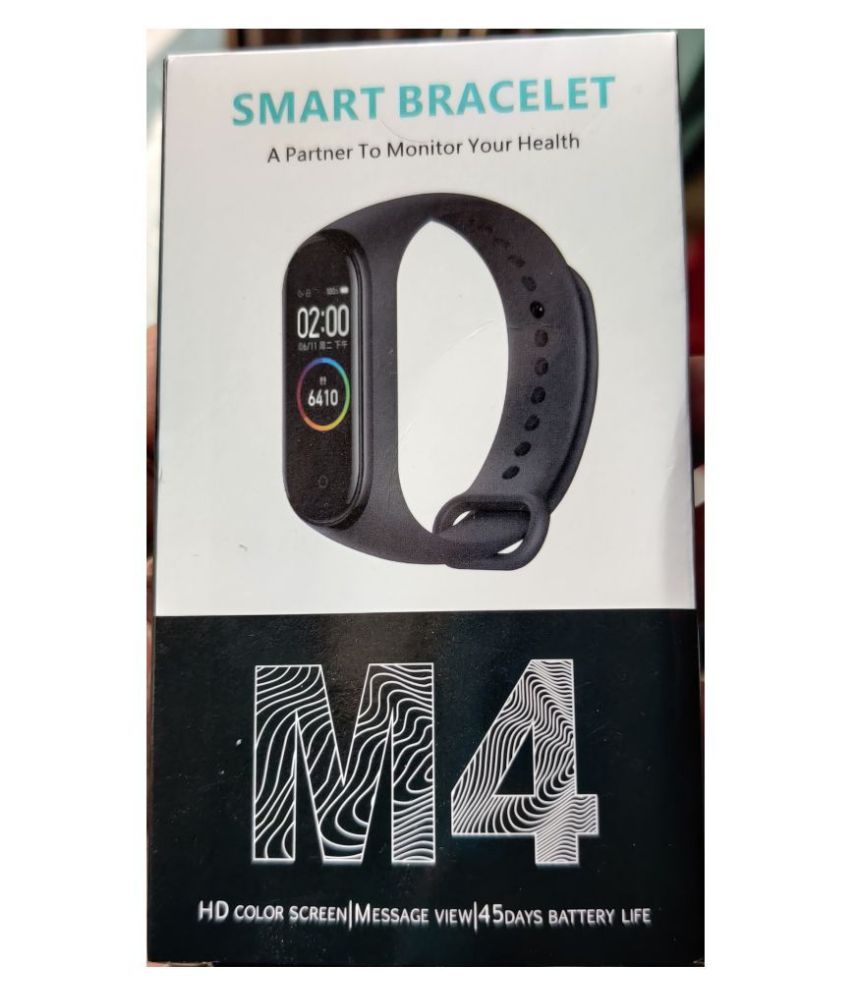 Smart Band Bracelet M4 With IP67 Waterproof: Buy Online at Low Price in ...