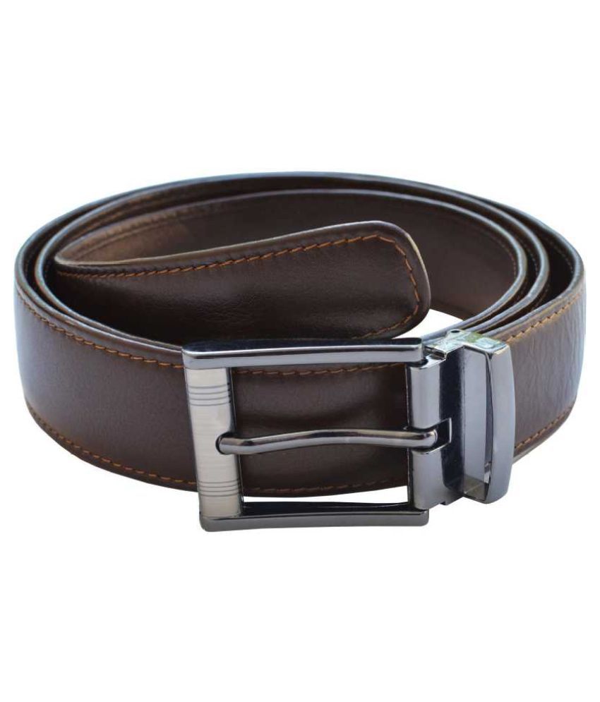 LUXIQE Multi Leather Formal Belt: Buy Online at Low Price in India ...