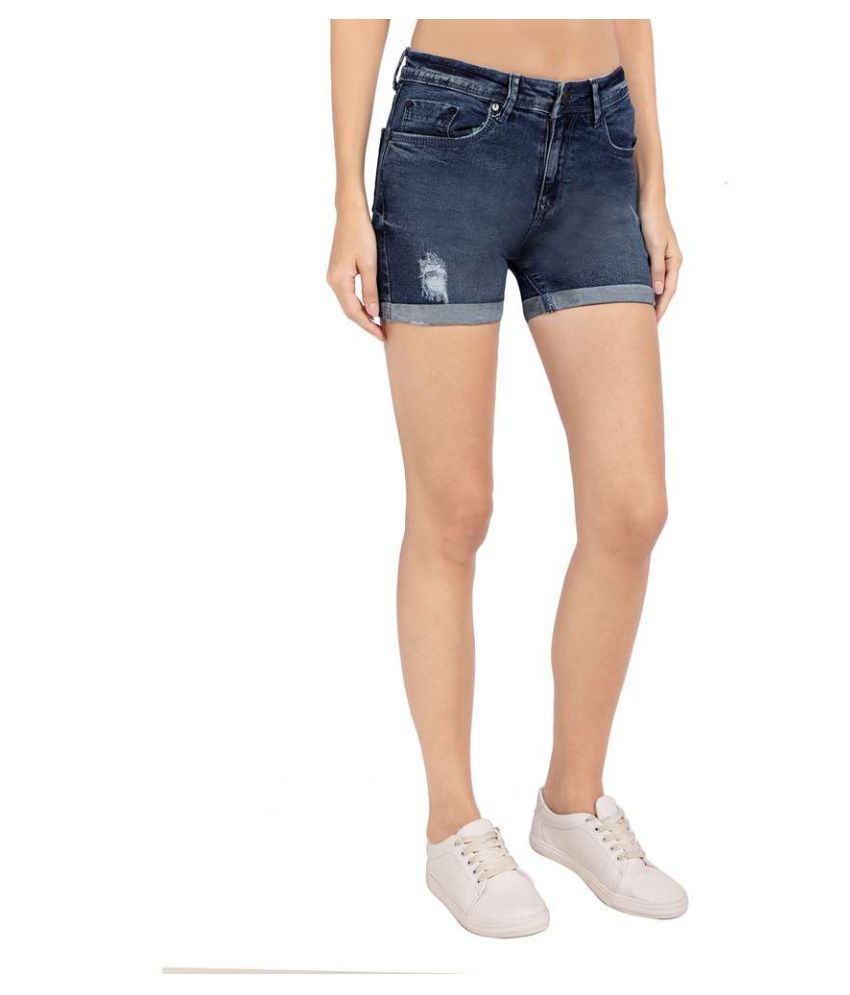 denim hot pants womens