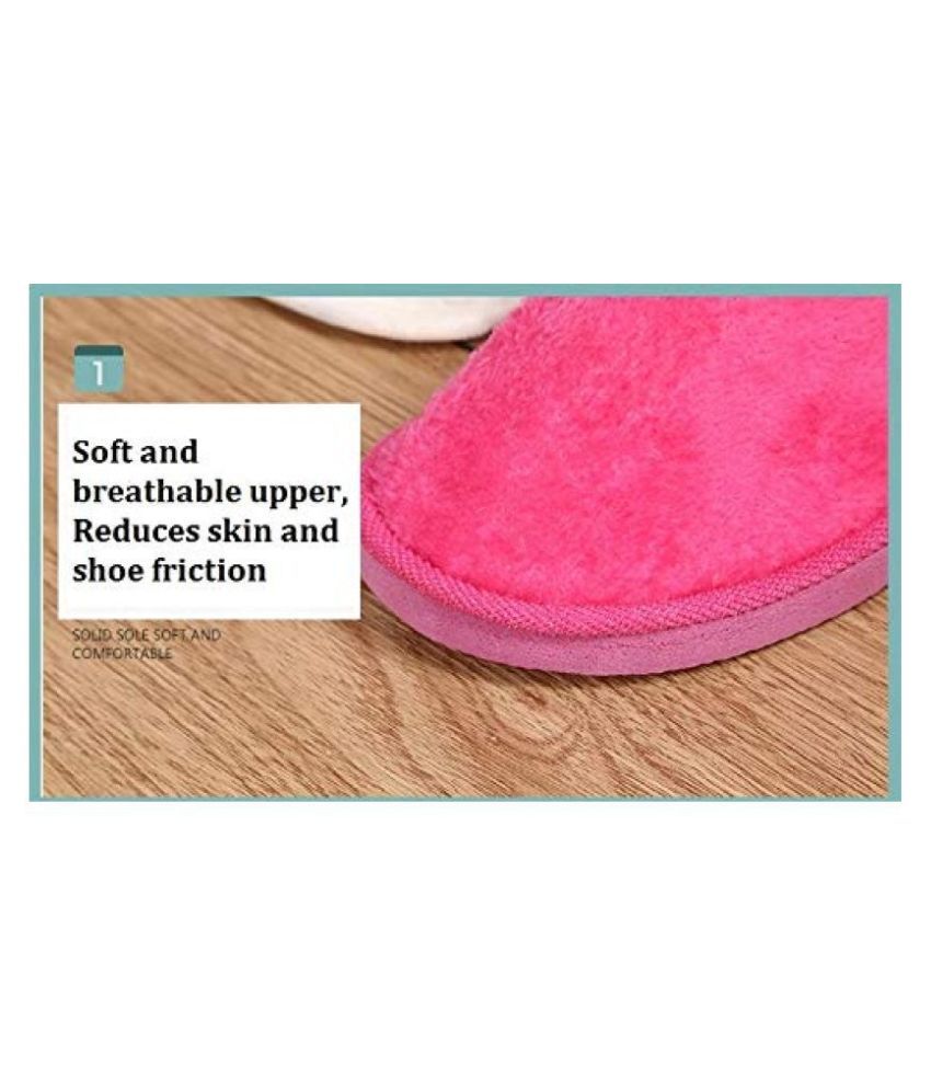 pink slip on slippers
