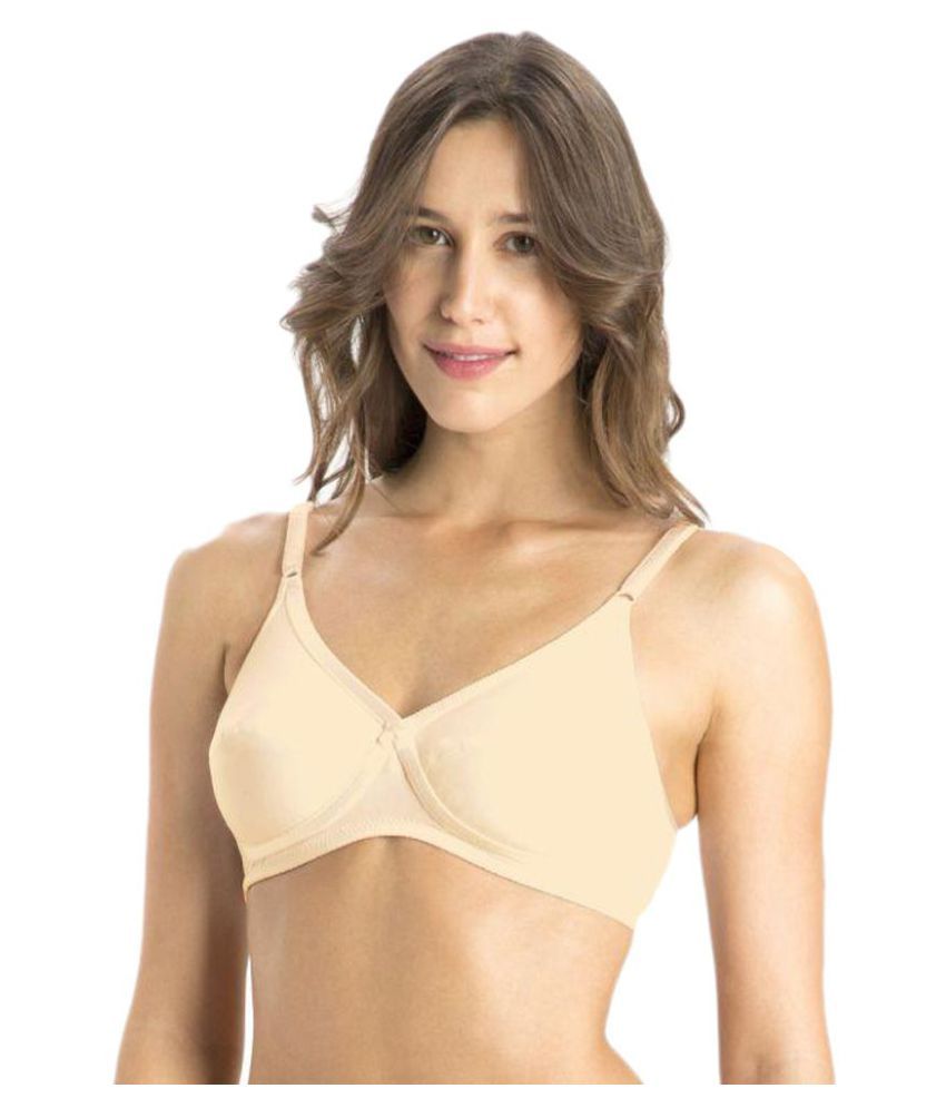 Buy Jockey Cotton Lycra Minimizer Bra Skin Online at Best Prices in