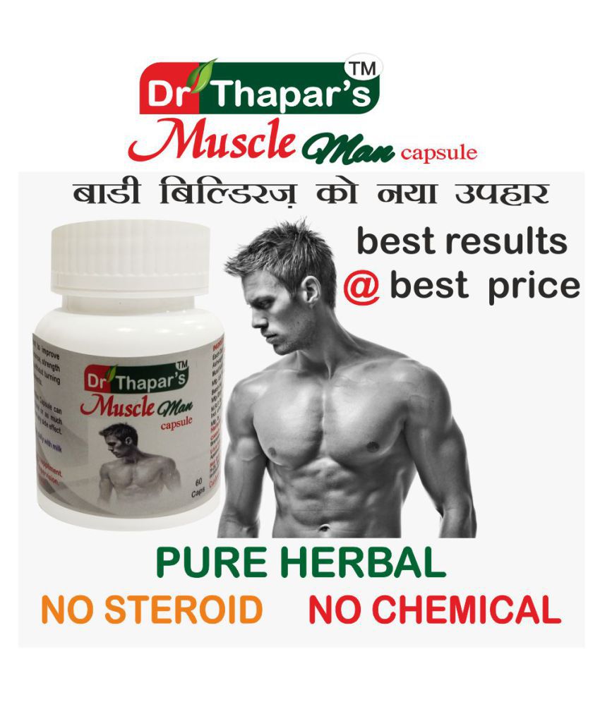     			Muscle Man Dr. Thapar's Herbal 60 Capsule 500 mg