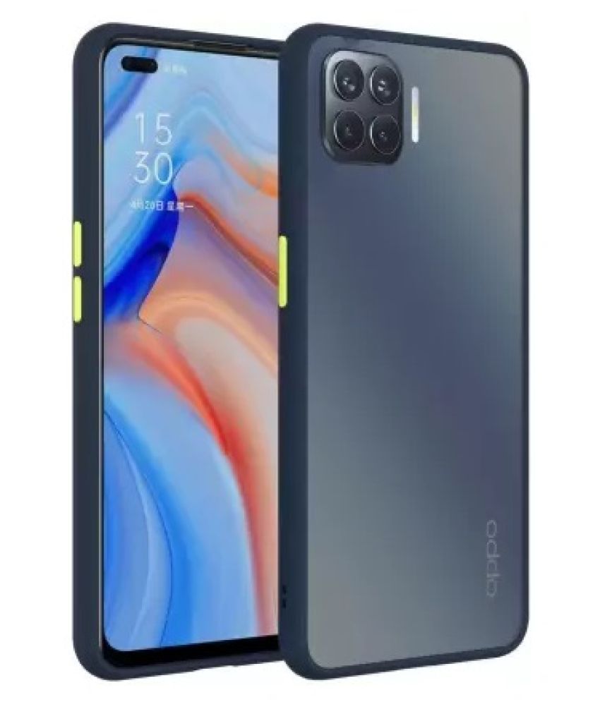     			Oppo F17 Pro Hybrid Covers JMA - Blue Smoke Translucent Matte Case