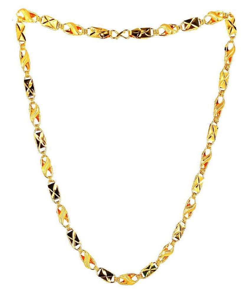     			h m product GOLD PALTED LOTUS DESIGN CHAIN CHAIN-100287