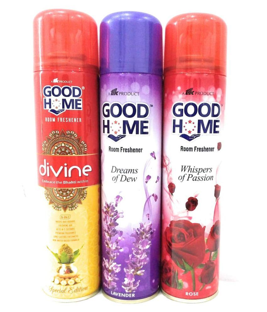 Good Home Room Freshener Spray 160 g Pack of 3 Buy Online at Best