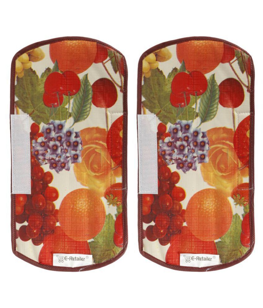     			E-Retailer Set of 2 PVC Multi Fridge Handle Cover