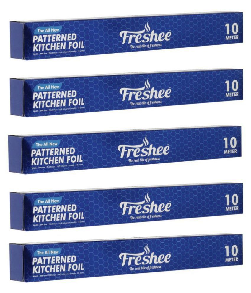     			Freshee 10m Aluminium Foil Paper Pack of 5