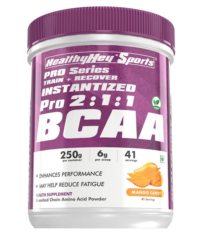 HEALTHYHEY NUTRITION BCAA Powder Instantized 211 41 servings Powder